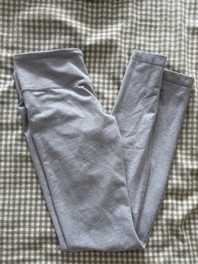 Lululemon Gray Cotton Blend Leggings